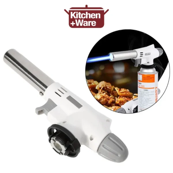 Arzator portabil pentru doza de gaz butan de 227gr, ideal si pentru flambat, Flame Gun 915 - imagine 2