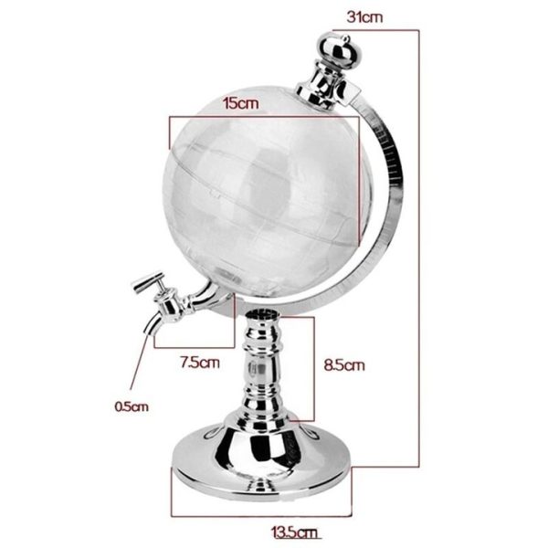 Dispenser Pentru Bauturi, In Forma De Glob, 3.5L - imagine 3