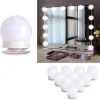 Set 10 becuri LED pentru oglinda make-up, cu reglare intensitate - imagine 2