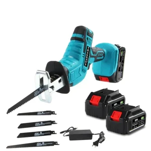 Fierastrau Electric Sabie, Cu 2 Acumulatori, 36V, 4 Panze
