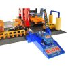 Set Joaca pentru Copii Parcare cu 4 Nivele, cu 4 Masinute Incluse si Elicopter, Heliport, Rampa de Coborare, Spalatorie, Acces cu Bariera si Benzinarie - imagine 2