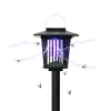 Set 2 Lampa Solara Antiinsecte Pentru Gradina Cu Lumina Led