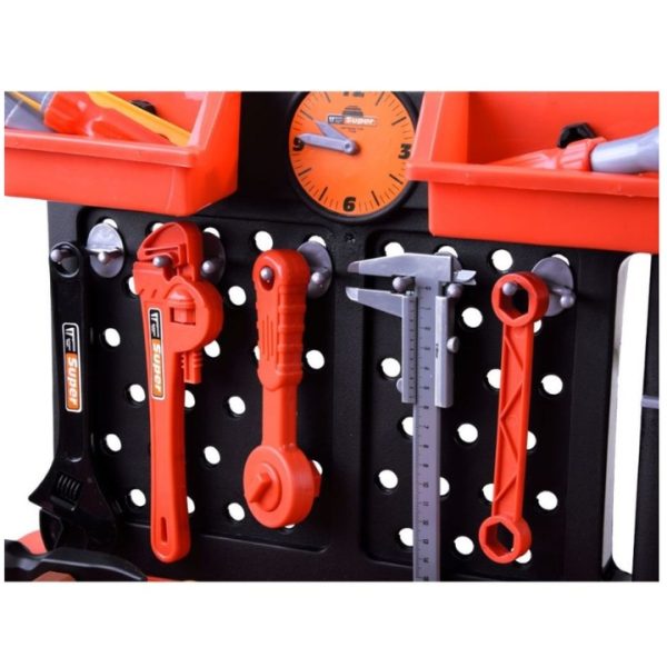Banc De Scule Pentru Copii Micul Mester, Cu Accesorii Incluse - imagine 4