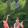 Minge Basketball, Reflectorizanta, Holografica, 24.5 cm, Sport, Antrenament, Vizibilitate In Intuneric, Echipament Sportiv - imagine 4