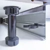 Picior plastic negru reglabil h=150mm VOLPATO - imagine 2