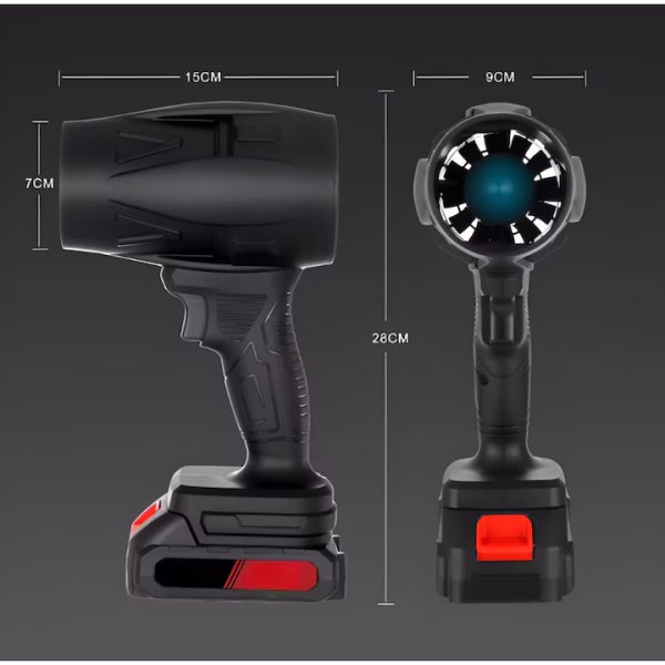 Suflanta Aer eSimplu®, 1000 W, Baterie 48 V, 150000RPM, Acumulator Inclus, Extrem de Puternica, Portabila, Utilizare Multipla - imagine 5