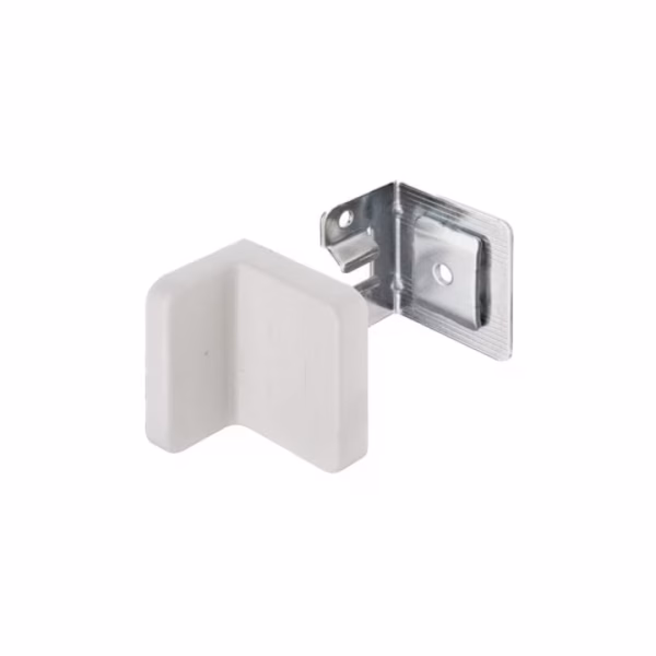 Coltar L pentru suspendare mobilier - Alb - HAFELE