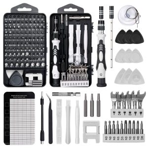 Set Trusa Surubelnita Precizie Cu 138 Piese, Biti Otel, Maner Ergonomic